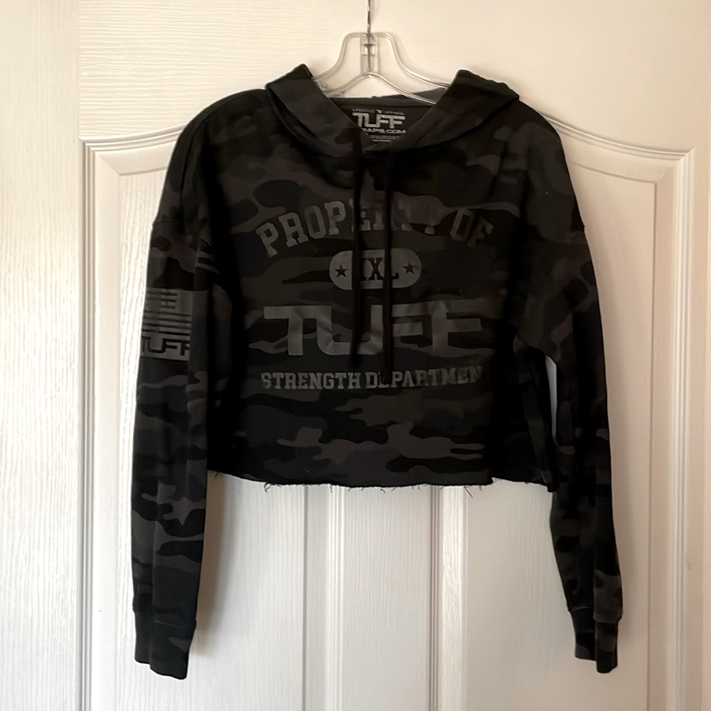 Tuff cropped hoodie